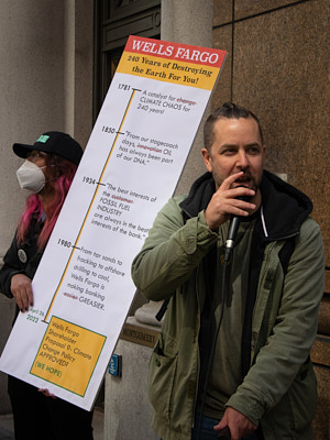 Climate Activists Occupy Wells Fargo Global Headquarters:April 25, 2022